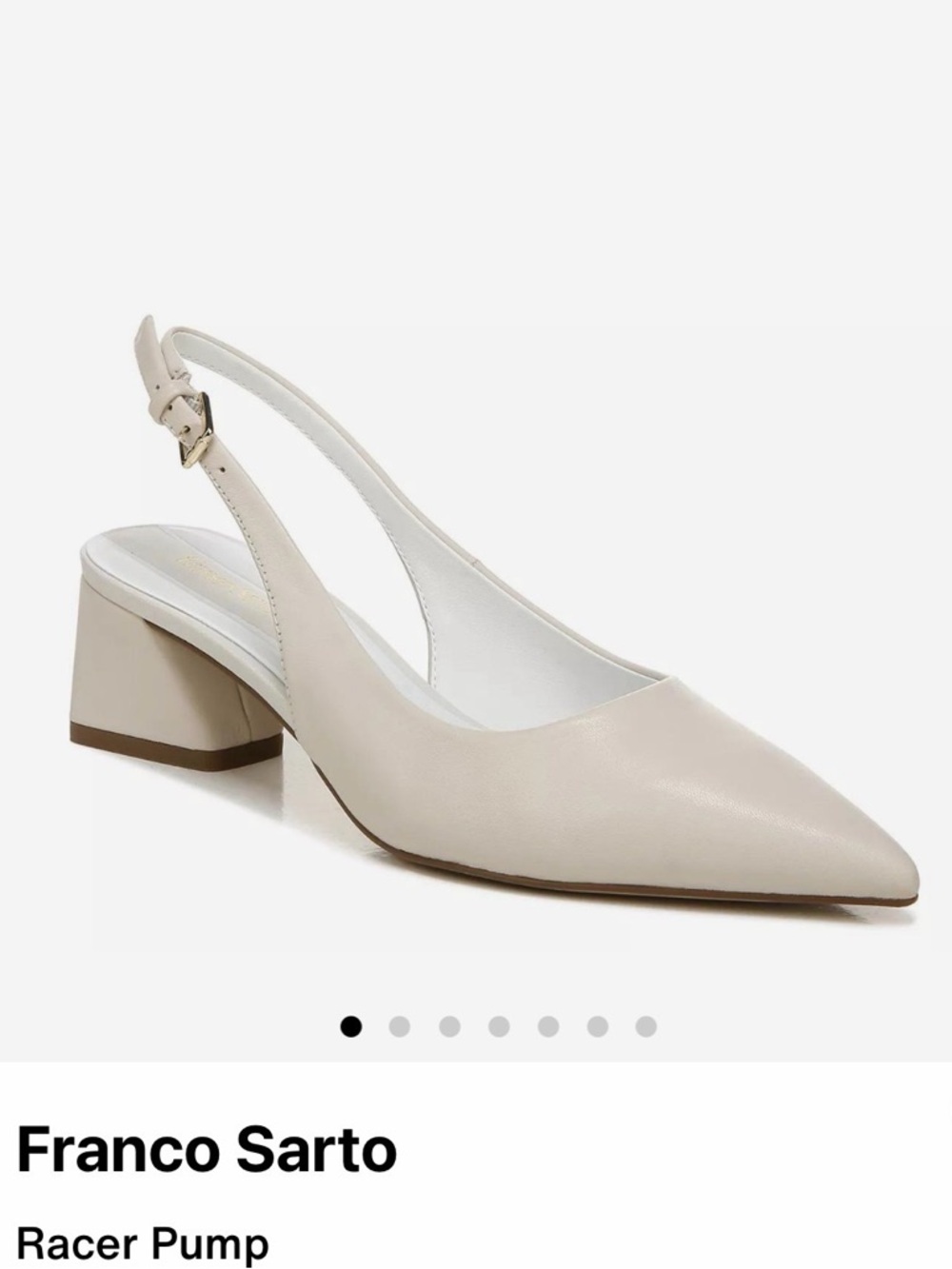 Franco Sarto Slingback Pump